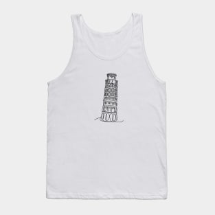 Pisa Tower Tank Top